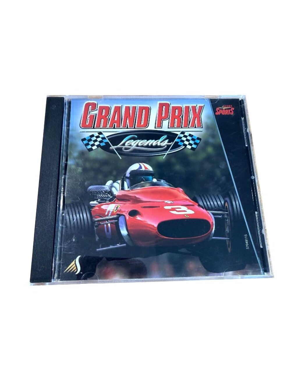 Grand Prix Legends PC Game 1998 Sierra Sports Racing Simulation CD-ROM